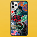 Чехол для APPLE IPHONE 11 PRO MAX 2D пластиковый с черными силиконовыми бортиками NY 54408 фото