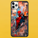 Чехол для APPLE IPHONE 11 PRO MAX 2D пластиковый с черными силиконовыми бортиками SPIDER-MAN 53608 фото