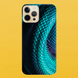 Чехол для APPLE IPHONE 12 PRO MAX силиконовый прозрачный SNAKE SKIN 51511 фото