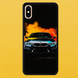 Чохол для APPLE IPHONE X/XS 2D пластиковий з чорними силіконовими бортиками BMW 57603 фото
