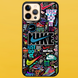 Чохол для APPLE IPHONE 12 PRO 2D пластиковий з чорними силіконовими бортиками NIKE 52410-1 фото