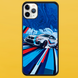 Чохол для APPLE IPHONE 11 PRO MAX 2D пластиковий з чорними силіконовими бортиками M2 55708 фото
