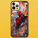 Чехол для APPLE IPHONE 12 PRO 2D пластиковый с черными силиконовыми бортиками SPIDER-MAN 53610-1 фото