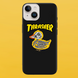 Чохол для APPLE IPHONE 14 PLUS силіконовий прозорий THRASHER 55817 фото