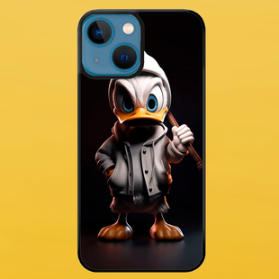 Чехол для APPLE IPHONE 15 2D пластиковый с черными силиконовыми бортиками ANATRA 55320 фото