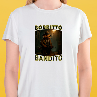 Футболка біла жіноча BOBRITO BANDITO 30196 фото