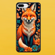 Чехол для APPLE IPHONE 7 PLUS/8 PLUS 2D пластиковый с черными силиконовыми бортиками CHANTERELLE 52902 фото