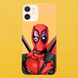 Чохол для APPLE IPHONE 12 силіконовий прозорий DEADPOOL 53410 фото