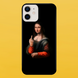 Чохол для APPLE IPHONE 12 силіконовий прозорий MONA LISA 53910 фото