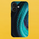 Чохол для APPLE IPHONE 16 силіконовий прозорий SNAKE SKIN 51528 фото
