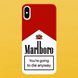 Чохол для APPLE IPHONE X/XS силіконовий прозорий MARLBORO 56003 фото