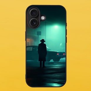 Чохол для APPLE IPHONE 16 PLUS 2D пластиковий з чорними силіконовими бортиками MAN 56726 фото