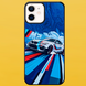 Чохол для APPLE IPHONE 12 MINI 2D пластиковий з чорними силіконовими бортиками M2 55709 фото