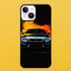 Чехол для APPLE IPHONE 14 2D пластиковый с черными силиконовыми бортиками BMW 57616 фото