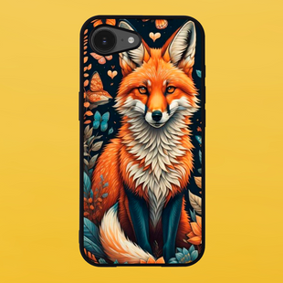 Чохол для APPLE IPHONE 16e 2D пластиковий з чорними силіконовими бортиками CHANTERELLE 52927 фото