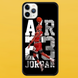 Чехол для APPLE IPHONE 11 PRO MAX 2D пластиковый с черными силиконовыми бортиками JORDAN 53508 фото