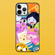 Чехол для APPLE IPHONE 14 PRO 2D пластиковый с черными силиконовыми бортиками ADVENTURE TIME 53718 фото