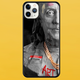 Чохол для APPLE IPHONE 11 PRO 2D пластиковий з чорними силіконовими бортиками BENJAMIN 54607 фото