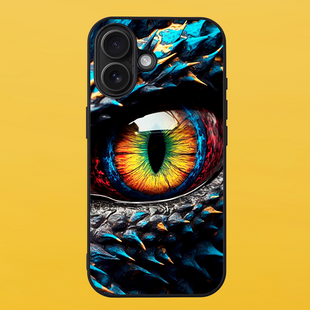 Чехол для APPLE IPHONE 16 2D пластиковый с черными силиконовыми бортиками DRAGON 53328 фото