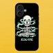 Чехол для APPLE IPHONE 16 PLUS 2D пластиковый с черными силиконовыми бортиками ESCAPE 55926 фото