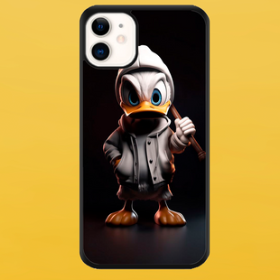 Чехол для APPLE IPHONE 11 2D пластиковый с черными силиконовыми бортиками ANATRA 55306 фото