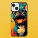 Чохол для APPLE IPHONE 14 PLUS 2D пластиковий з чорними силіконовими бортиками BULLDOG 52617 фото