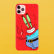 Чохол для APPLE IPHONE 11 PRO силіконовий прозорий Mr Krabs 52307 фото