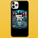 Чехол для APPLE IPHONE 11 PRO 2D пластиковый с черными силиконовыми бортиками GTA 56607 фото
