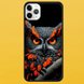Чохол для APPLE IPHONE 11 PRO MAX 2D пластиковий з чорними силіконовими бортиками OWL 55508 фото