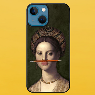 Чехол для APPLE IPHONE 13 2D пластиковый с черными силиконовыми бортиками ARTE 57513 фото
