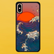 Чехол для APPLE IPHONE X/XS 2D пластиковый с черными силиконовыми бортиками TSUNAMI 51603 фото