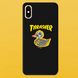Чехол для APPLE IPHONE X/XS 2D пластиковый с черными силиконовыми бортиками THRASHER 55803 фото