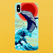 Чехол для APPLE IPHONE XS MAX силиконовый прозрачный WHALE 55104 фото