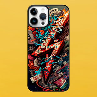 Чехол для APPLE IPHONE 14 PRO 2D пластиковый с черными силиконовыми бортиками STYLE 55618 фото