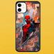 Чехол для APPLE IPHONE 11 2D пластиковый с черными силиконовыми бортиками SPIDER-MAN 53606 фото