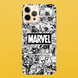 Чехол для APPLE IPHONE 12 PRO силиконовый прозрачный MARVEL 52110-1 фото