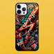 Чехол для APPLE IPHONE 14 PRO 2D пластиковый с черными силиконовыми бортиками STYLE 55618 фото
