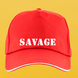 Кепка пятиклинка красная Savage 3207-5 фото