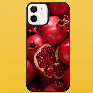 Чехол для APPLE IPHONE 12 2D пластиковый с черными силиконовыми бортиками GRANAT 57810 фото