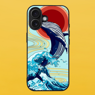 Чехол для APPLE IPHONE 16 2D пластиковый с черными силиконовыми бортиками WHALE 55128 фото