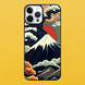 Чохол для APPLE IPHONE 14 PRO MAX 2D пластиковий з чорними силіконовими бортиками MOUNTAINS 52219 фото