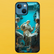 Чохол для APPLE IPHONE 13 2D пластиковий з чорними силіконовими бортиками SCULPTURE 57113 фото