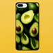 Чехол для APPLE IPHONE 7 PLUS/8 PLUS 2D пластиковый с черными силиконовыми бортиками AVOCADO 58002 фото