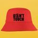 Панама червона Dont Touch 3307 фото