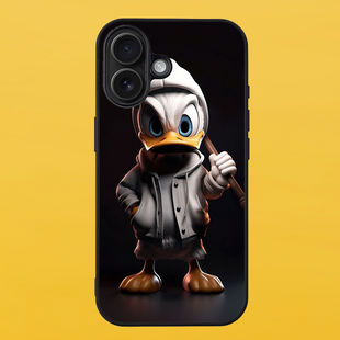 Чехол для APPLE IPHONE 16 2D пластиковый с черными силиконовыми бортиками ANATRA 55328 фото