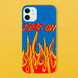 Чохол для APPLE IPHONE 11 силіконовий прозорий FIRE ON 51706 фото