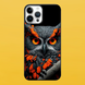 Чохол для APPLE IPHONE 16 PRO MAX 2D пластиковий з чорними силіконовими бортиками OWL 55524 фото