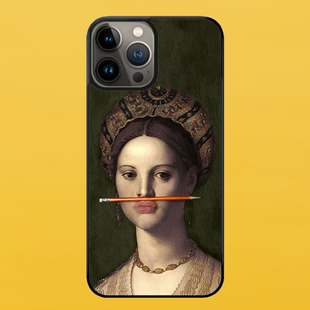 Чехол для APPLE IPHONE 13 PRO 2D пластиковый с черными силиконовыми бортиками ARTE 57514 фото