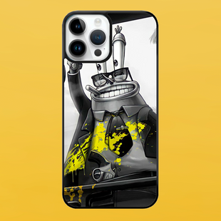 Чохол для APPLE IPHONE 14 PRO 2D пластиковий з чорними силіконовими бортиками KRABS 54718 фото
