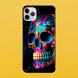 Чохол для APPLE IPHONE 11 PRO силіконовий прозорий SKULL 52707 фото